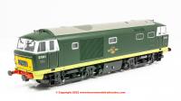 3531 Heljan Class 35 Hymek Diesel Locomotive number D7041 in BR Green livery with small yellow panels